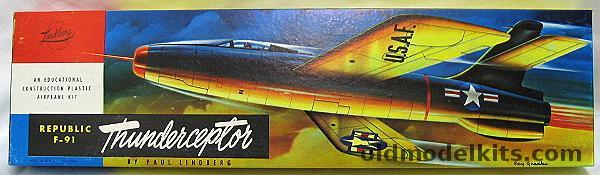 Lindberg 1/48 Republic F-91 Thunderceptor / XF-91, 513-98 plastic model kit